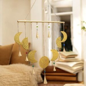 Moon-Phase-Brass-Wall-Art-Indian-chime