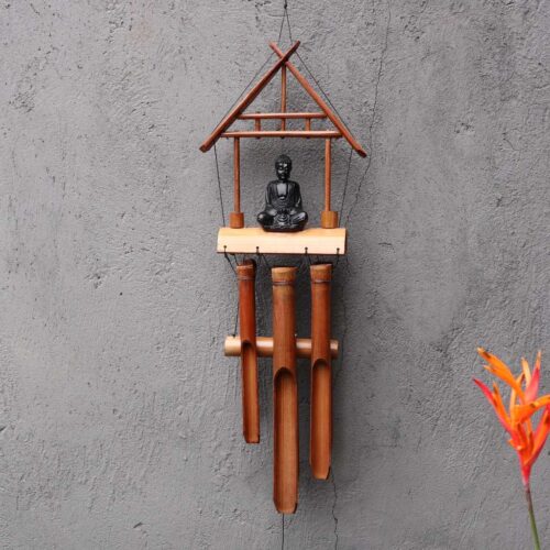 Spiritual-Wind-Chimes-for-Garden-Black-Buddha-6-Bamboo-Tubes