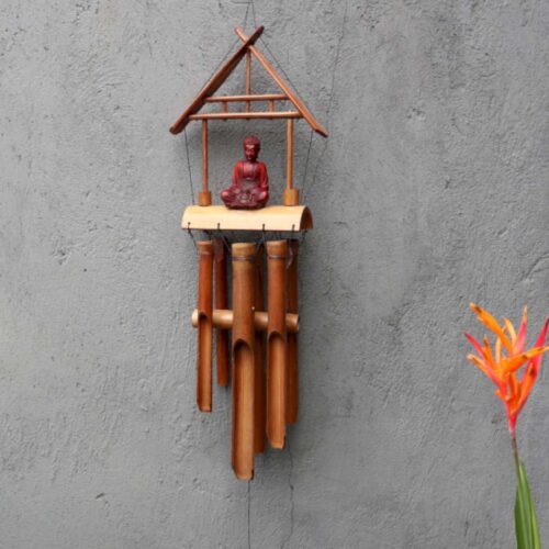 Spiritual-Wind-Chimes-for-Garden-Brown-Buddha-6-Bamboo-Tubes